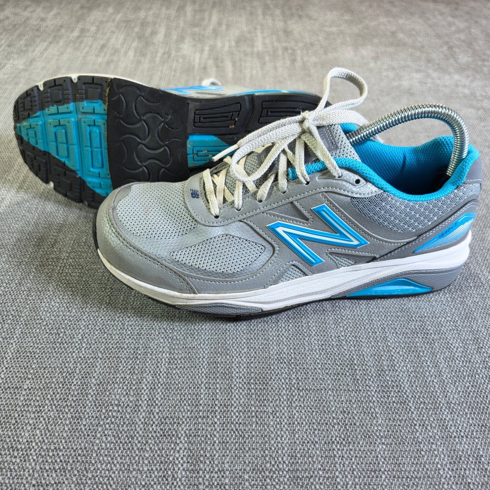 New Balance 1540v3 Running Shoes Womens 9 Gray Blue W1540G3 Stability Made USA